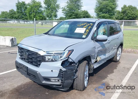 2025 Honda Passport Awd Ex-L из США, поврежденный, VIN 5FNYF8H54SB009658